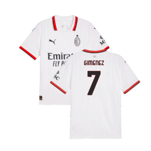 2024-2025 AC Milan Away Shirt (Gimenez 7)