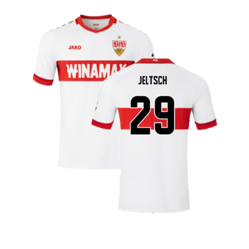 2024-2025 VfB Stuttgart Home Shirt (Jeltsch 29)