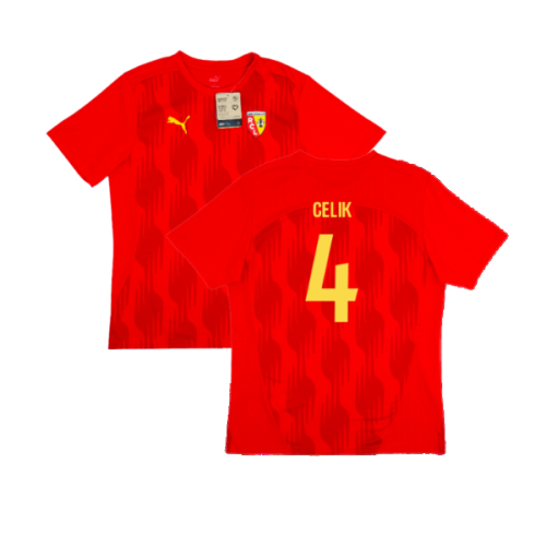 2024-2025 Racing Lens Pre-Match Shirt (Red) (Celik 4)