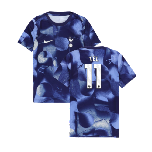 2024-2025 Tottenham Hotspur Dri-FIT Match Shirt (Blue) - Kids (Tel 11)