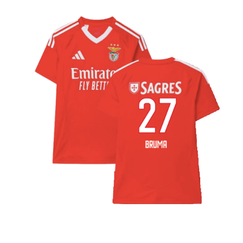 2024-2025 Benfica Home Shirt (Kids) (Bruma 27)