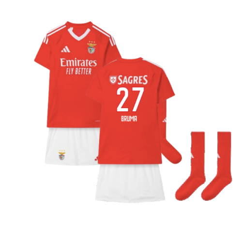 2024-2025 Benfica Home Youth Kit (Bruma 27)