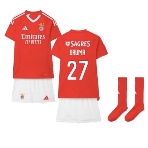 2024-2025 Benfica Home Youth Kit (Bruma 27)