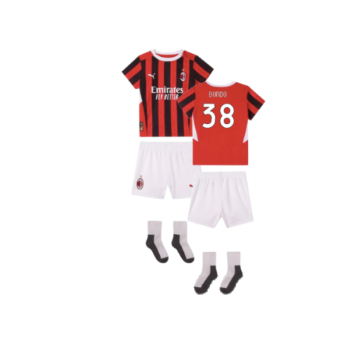 2024-2025 AC Milan Home Baby Kit (Bondo 38)