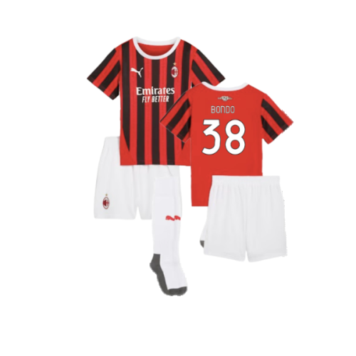 2024-2025 AC Milan Home Mini Kit (Bondo 38)