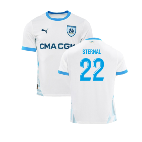 2024-2025 Marseille Home Shirt (Kids) (Sternal 22)