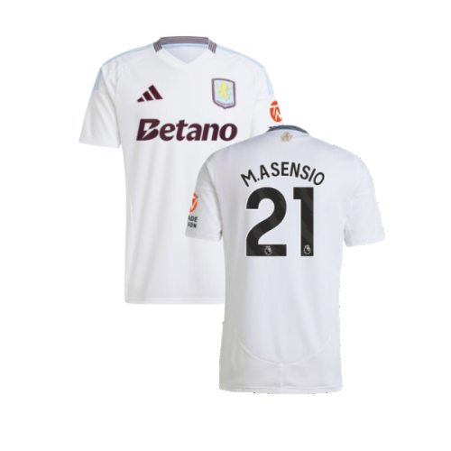 2024-2025 Aston Villa Away Shirt (M.Asensio 21)