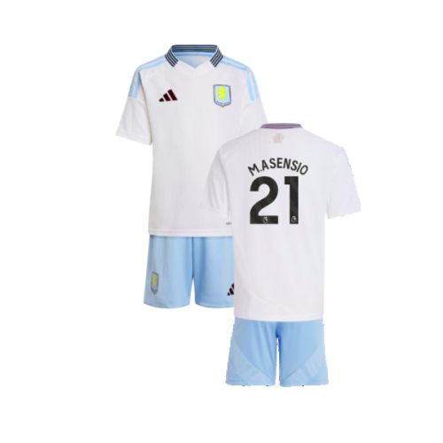 2024-2025 Aston Villa Away Mini Kit (M.Asensio 21)