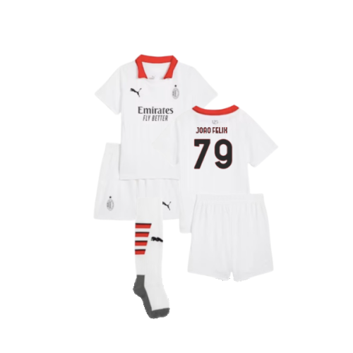 2024-2025 AC Milan Away Mini Kit (Joao Felix 79)