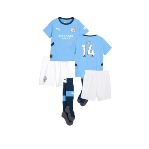 2024-2025 Man City Home Mini Kit (Nico 14)