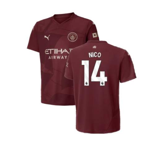 2024-2025 Man City Third Shirt (Kids) (Nico 14)