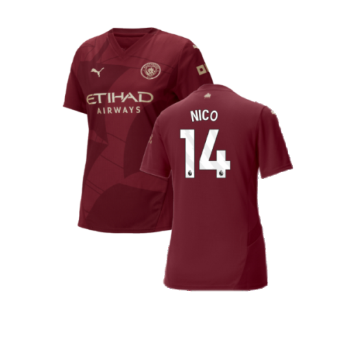 2024-2025 Man City Third Shirt (Womens) (Nico 14)