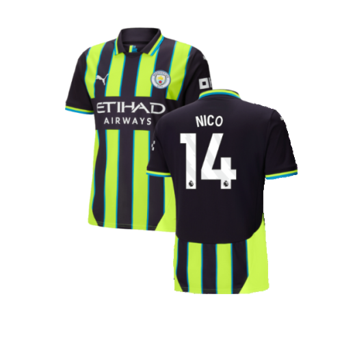 2024-2025 Man City Away Shirt (Nico 14)