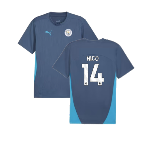 2024-2025 Man City Training Shirt (Inky Blue) (Nico 14)