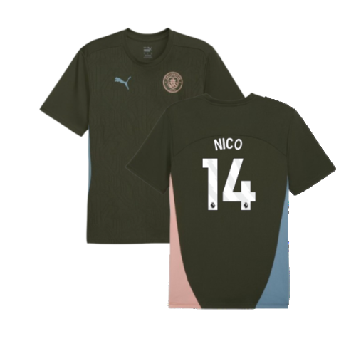 2024-2025 Man City Training Shirt (Myrtle) (Nico 14)