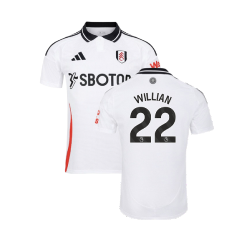 2024-2025 Fulham Home Shirt (Willian 22)