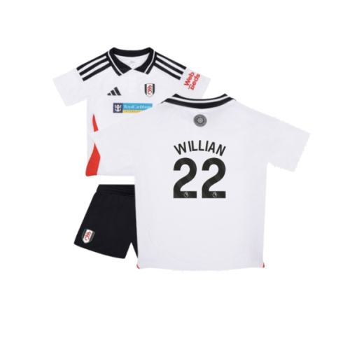 2024-2025 Fulham Home Mini Kit (Willian 22)