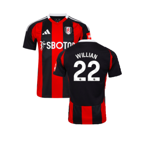 2024-2025 Fulham Away Shirt - Womens (Willian 22)