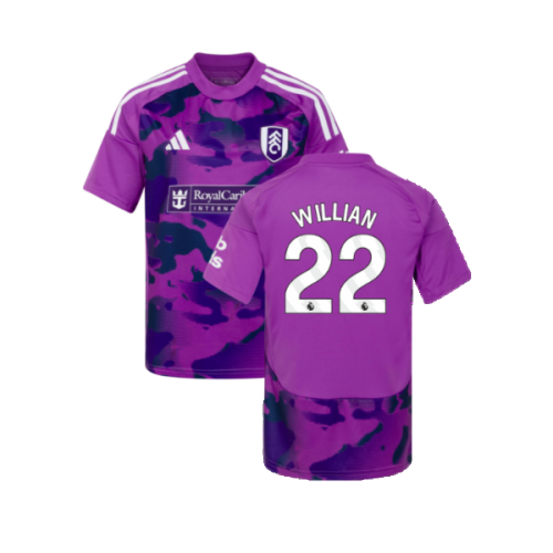 2024-2025 Fulham Third Shirt (Kids) (Willian 22)