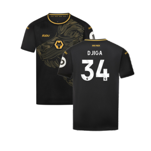 2024-2025 Wolves Away Shirt (Kids) (Djiga 34)