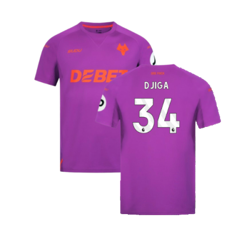 2024-2025 Wolves Third Shirt (Djiga 34)