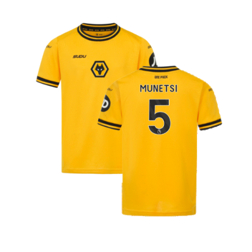 2024-2025 Wolves Home Shirt (Kids) (Munetsi 5)