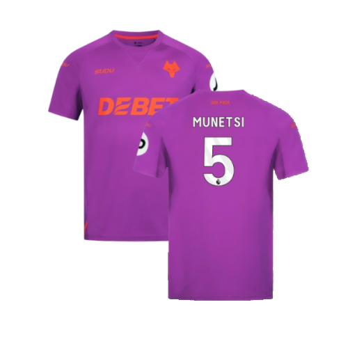 2024-2025 Wolves Third Shirt (Munetsi 5)