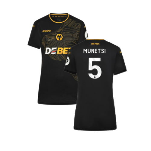 2024-2025 Wolves Away Shirt - Womens (Munetsi 5)