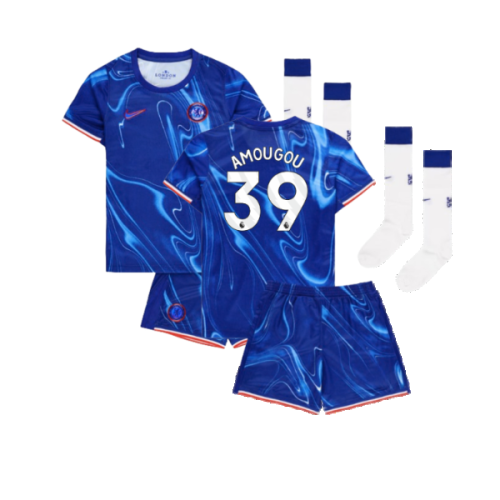 2024-2025 Chelsea Home Mini Kit (Amougou 39)