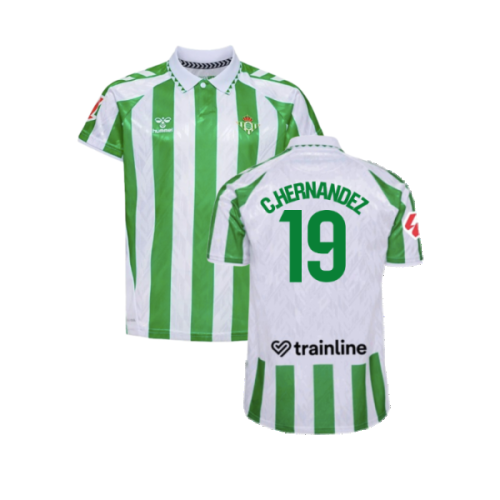 2024-2025 Real Betis Home Shirt (Kids) (C.Hernandez 19)