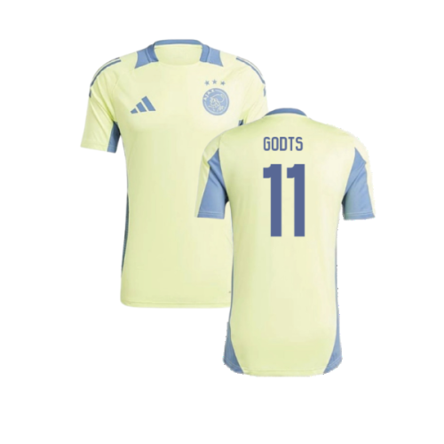 2024-2025 Ajax Training Jersey (Pulse Yellow) (Godts 11)