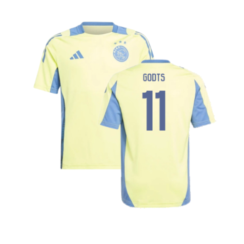 2024-2025 Ajax Training Jersey (Pulse Yellow) - Kids (Godts 11)