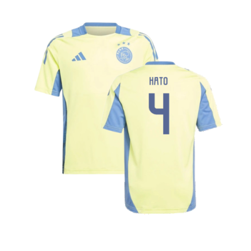 2024-2025 Ajax Training Jersey (Pulse Yellow) - Kids (Hato 4)