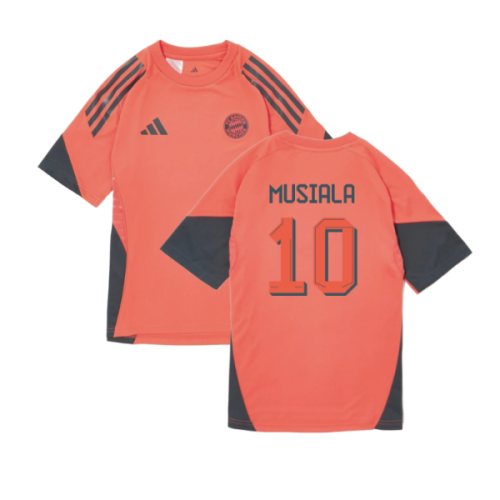 2025-2026 Bayern Munich Training Shirt (Easy Coral) - Kids (Musiala 10)