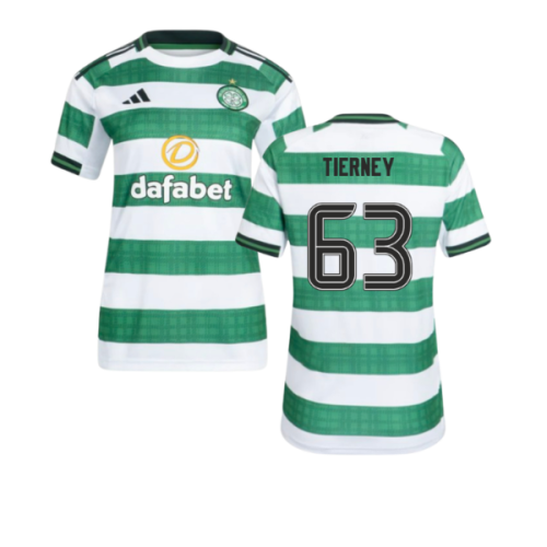2025-2026 Celtic Home Shirt (Womens) (Tierney 63)