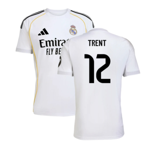 2025-2026 Real Madrid Home Shirt (Trent 12)