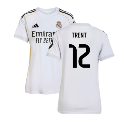 2025-2026 Real Madrid Home Shirt (Womens) (Trent 12)