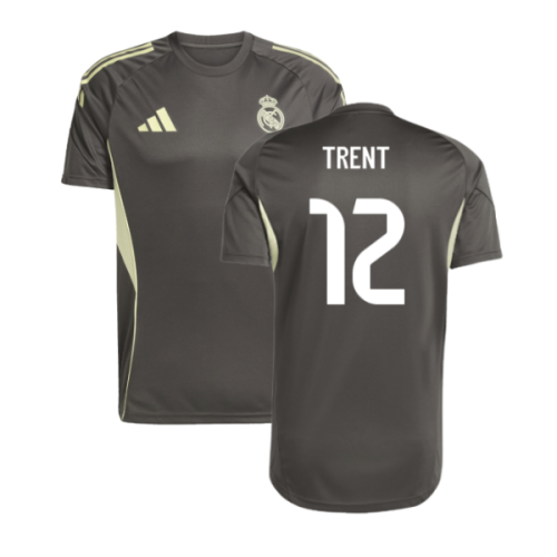 2025-2026 Real Madrid Training Jersey (Utility Grey) (Trent 12)