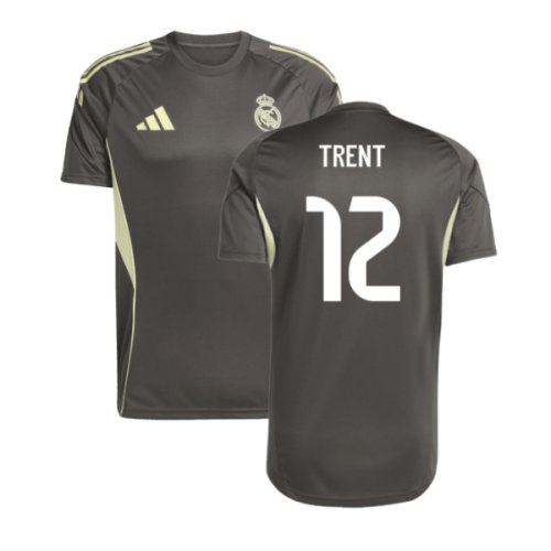 2025-2026 Real Madrid Training Jersey (Utility Grey) (Trent 12)