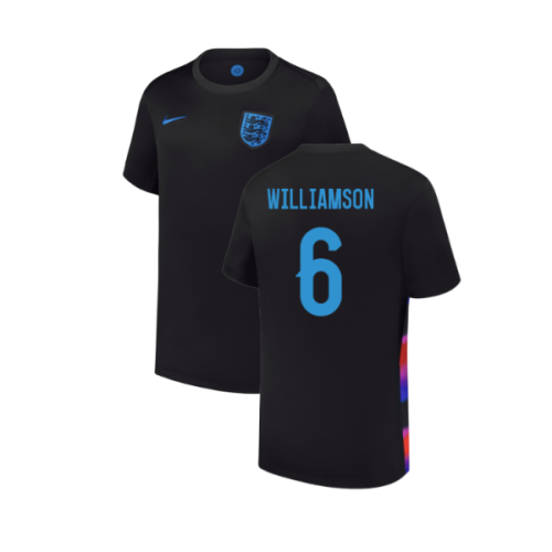 2025 England Womens Team Away Shirt (Kids) (WILLIAMSON 6)