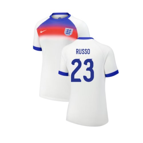 2025 England Womens Team Home Shirt (Ladies) (RUSSO 23)