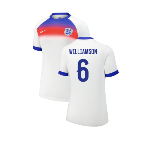 2025 England Womens Team Home Shirt (Ladies) (WILLIAMSON 6)