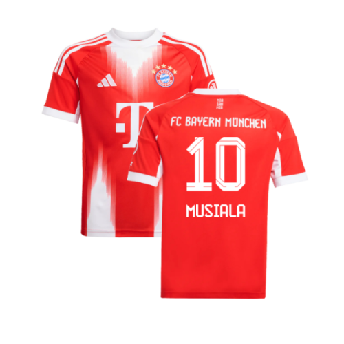 2025-2026 Bayern Munich Home Shirt (Kids) (Musiala 10)