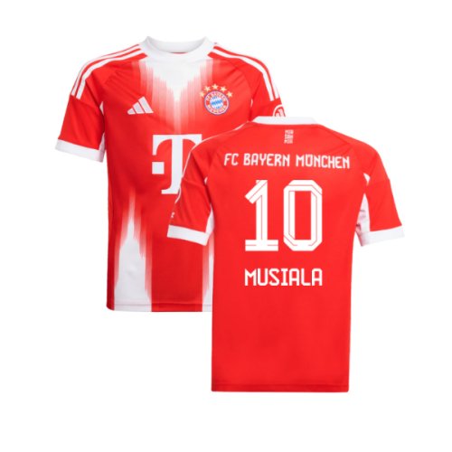 2025-2026 Bayern Munich Home Shirt (Kids) (Musiala 10)