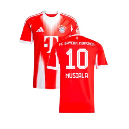 2025-2026 Bayern Munich Home Shirt (Musiala 10)