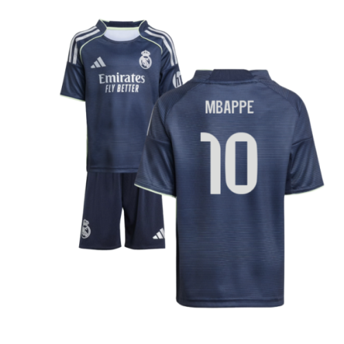 2025-2026 Real Madrid Away Mini Kit (Mbappe 10)