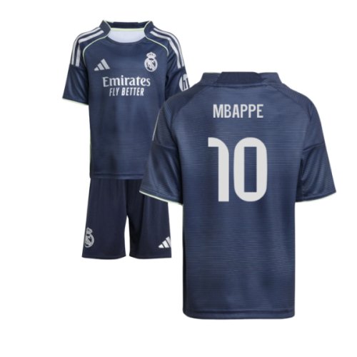 2025-2026 Real Madrid Away Mini Kit (Mbappe 10)