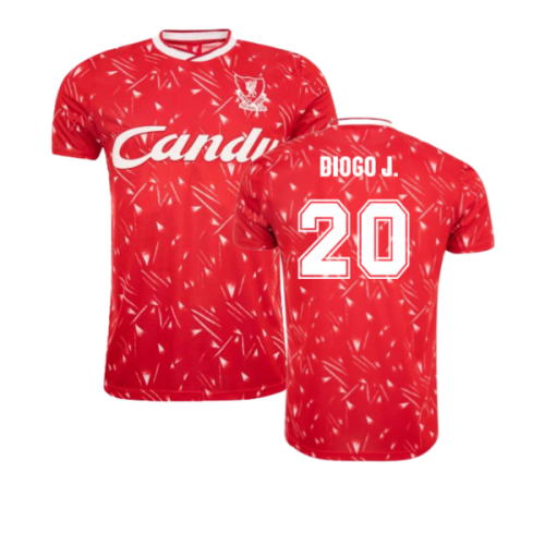 Liverpool FC 1988-89 Candy Home Shirt (Diogo J. 20)