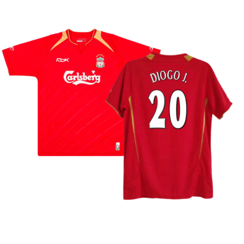 Liverpool 2005-06 Home (2 XL) (Very Good) (Diogo J. 20)