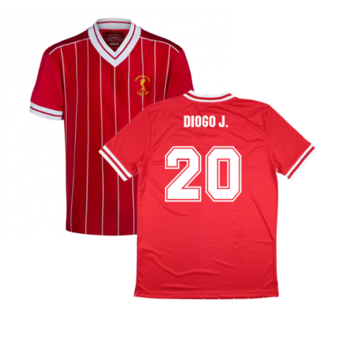 Liverpool 1984 Rome Retro Football Shirt (Diogo J. 20)